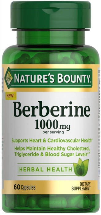 Nature's Bounty Berberine 1000 mg