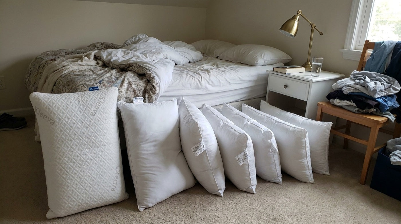 Reviewing pillows over months